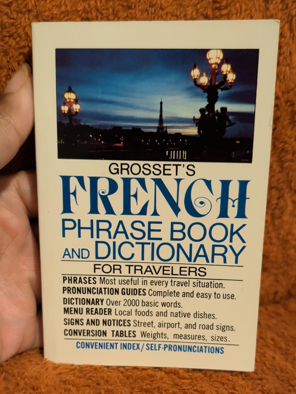 Grosset's French Phrase Book and Dictionary - ( Copyright 1982 )